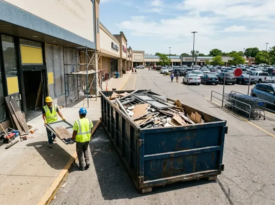 retail-store-renovation-debris-003 — frequently asked questions, Roll-off Dumpster Rentals in Downers Grove, IL